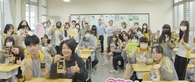 設計讓廢棄物重生，朝陽工設永續綠療育生物炭盆栽工作坊圖片